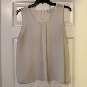 White Tank Top Blouse